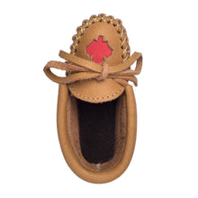 Baby & Children's Moose Hide Leather Maple Leaf Moccasins (Final Clearance)