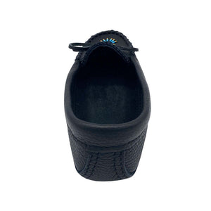 Women's Moose Hide Leather Beaded Moccasins
