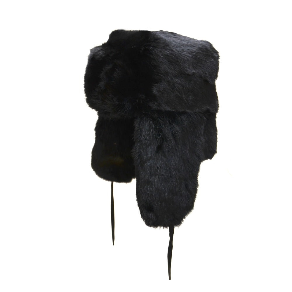 Crown cap rabbit fur hat Clearance