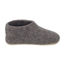 Unisex Natural Wool Felt Ankle Slippers