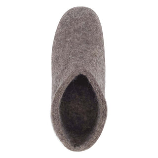 Unisex Natural Wool Felt Ankle or Regular Slippers