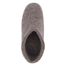 Unisex Natural Wool Felt Ankle Slippers