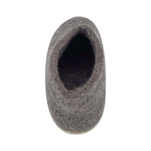 Unisex Natural Wool Felt Ankle Slippers