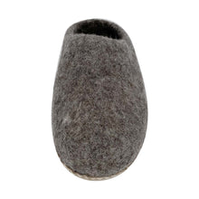 Unisex Natural Felt Slip-On Slippers
