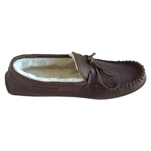 Men's Sheepskin Lined Moccasins