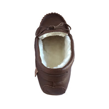 Men's Sheepskin Lined Moccasins