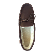 Men's Sheepskin Lined Moccasins