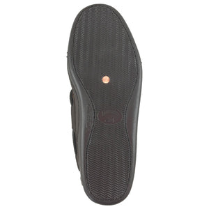 Men's Earthing Moccasin Shoes Fudge Moose Hide