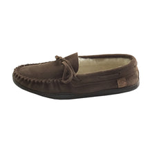 Men's Sheepskin Lined Moccasin Shoes