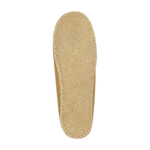 Children's Beaded Rubber Soled Leather Moccasin Shoes