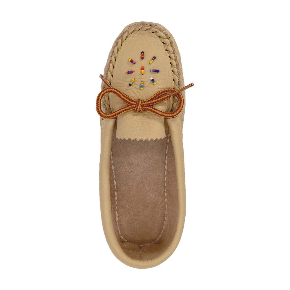 Child Sizes Genuine Leather Authentic Native American Moccasin