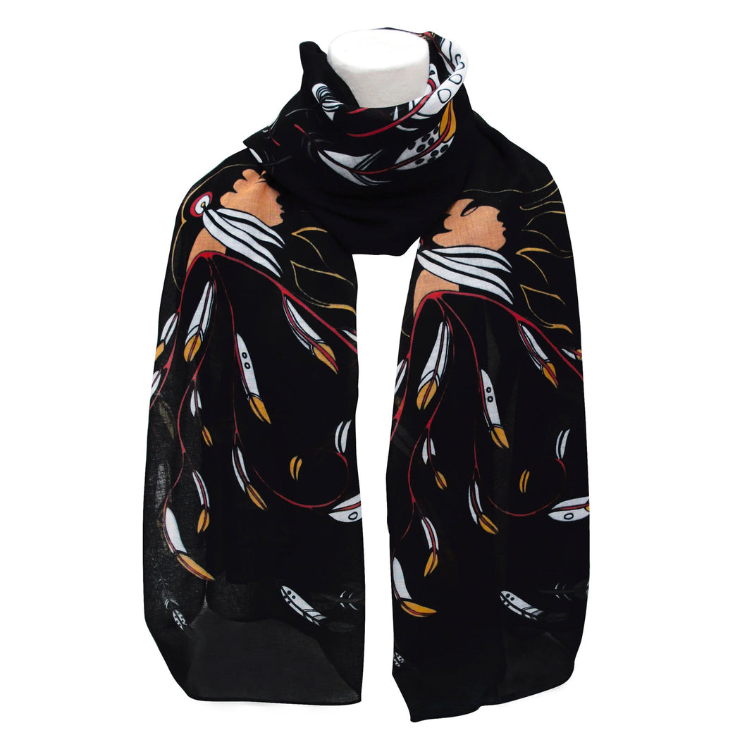 Native American Art Maxine Noel Scarf