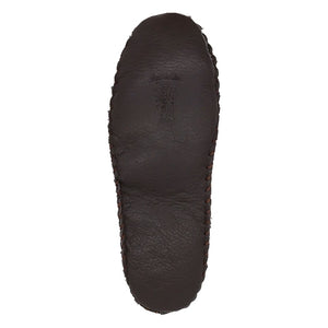 Men's Earthing Moccasins Minimalist Buffalo Hide