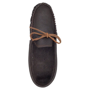 Men's Earthing Moccasins Buffalo Hide