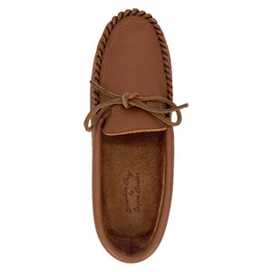 Men's Chestnut Leather Moccasins