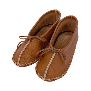 Men's Earthing Moccasins Minimalist Buffalo Hide