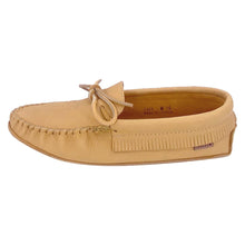 Men's Earthing Moccasins Moose Hide Fringed