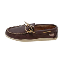 Men's Moose Hide Leather Memory Foam Moccasin Shoes