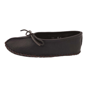 Men's Earthing Moccasins Minimalist Buffalo Hide