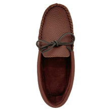 Men's Woodstain Leather Moccasins