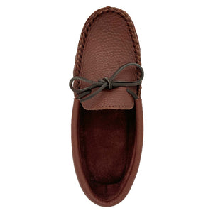 Men's Woodstain Leather Moccasins