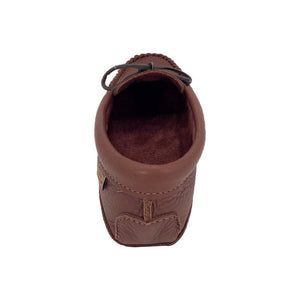Men's Woodstain Leather Moccasins