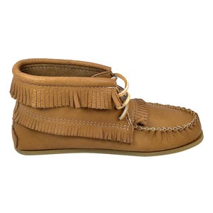 Women's Apache Cork Leather Moccasin Boots (Final Clearance)