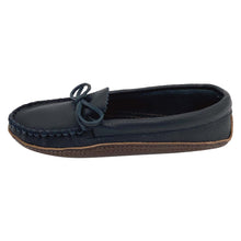 Women's Earthing Moccasins Moose Hide with Heavy Oil Tan Soles