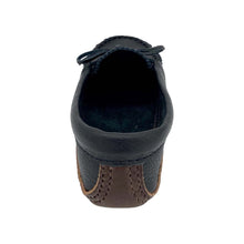 Women's Earthing Moccasins Moose Hide with Heavy Oil Tan Soles