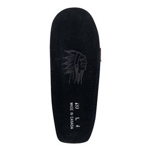 Women's Rabbit Fur Thunderbird Beaded Moccasins