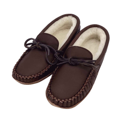 Women's Sheepskin Lined Moccasins