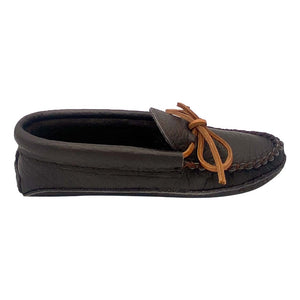 Women's Earthing Moccasins Buffalo Hide
