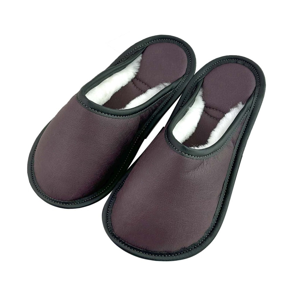 Women's Ultralight Sheepskin Slip-On Mule Slippers