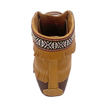 Women's Earthing Moccasin Boots Moose Hide Leather