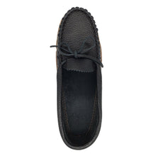 Women's Earthing Moccasins Moose Hide with Heavy Oil Tan Soles