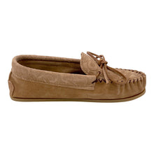 Women's Floral Embossed Suede Moccasin Shoes