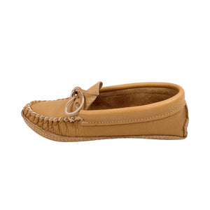 Women's Earthing Moccasins Moose Hide