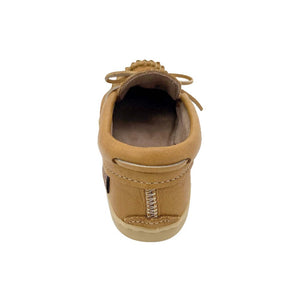 Women's Cork Moose Hide Leather Moccasin Shoes
