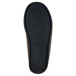 Women's Sheepskin Lined Beaded Crepe Sole Moccasins