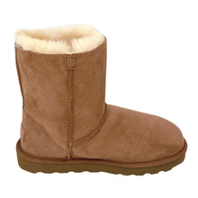 Women's Sheepskin Toggle Winter Boots